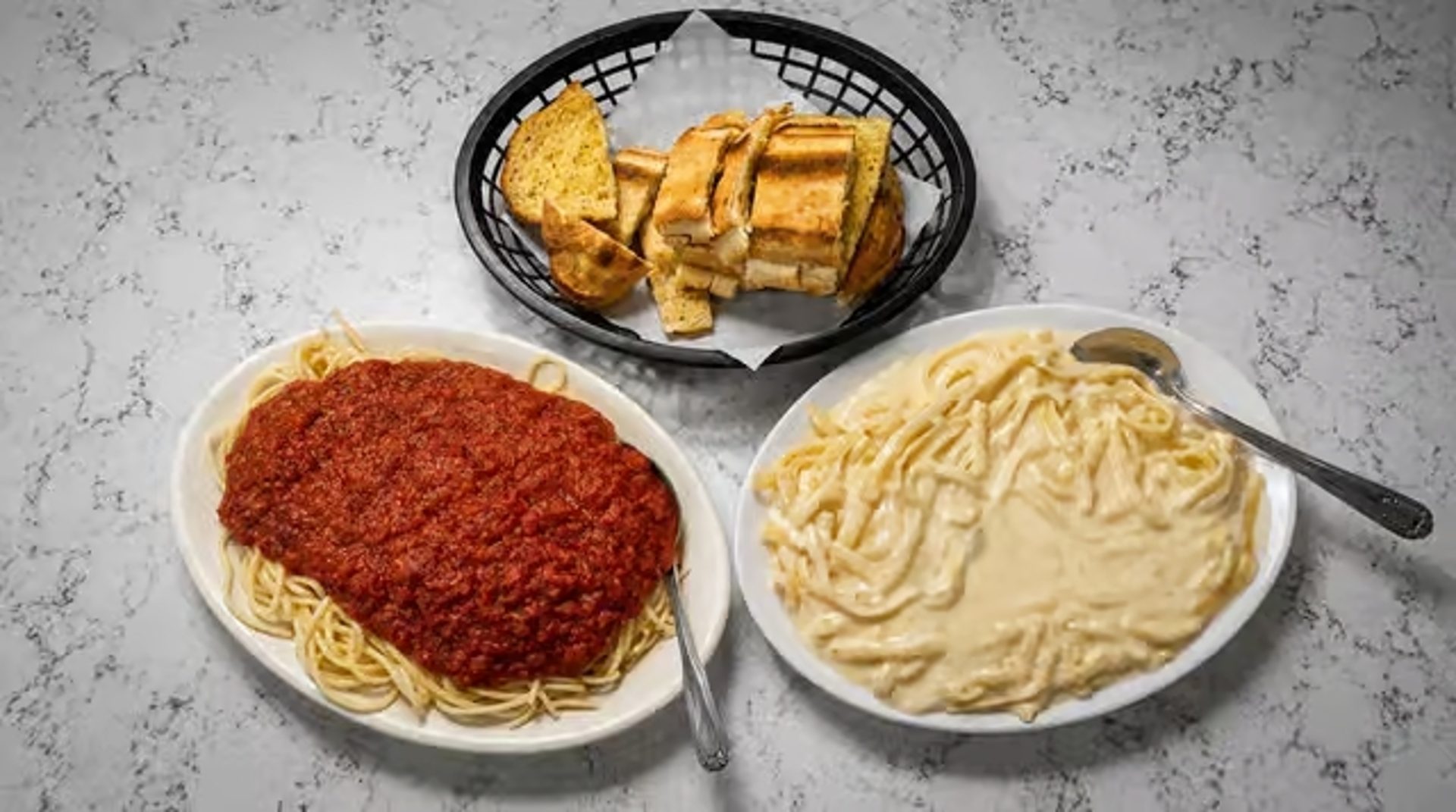 Pasta trays and party subs